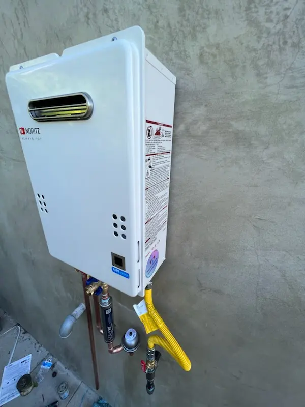 Tankless water heater installation for Mill Valley homes